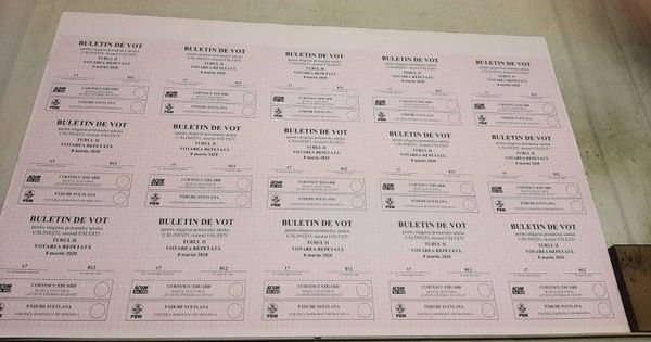 CEC a început tipărirea buletinelor de vot pentru alegirile locale din raionul Fălești
