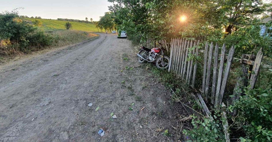 Accident de motocicletă în raionul Drochia. Un minor a ajuns la spital