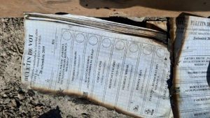 Buletine de vot găsite pe jumătate arse la o gunoiște din Ștefan Vodă. Reacția CEC