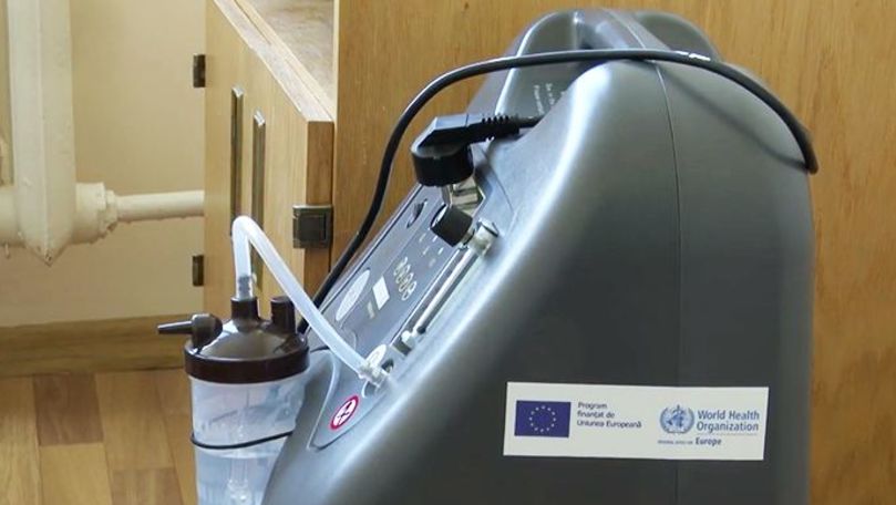 Peste zece concentratore de oxigen au fost donate în spitalele din Bălți