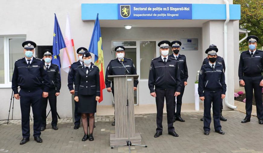 Un sector de poliție din raionul Sângerei a fost modernizat conform standardelor europene