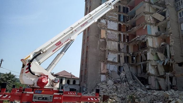 Blocul avariat din orașul Otaci va fi demolat