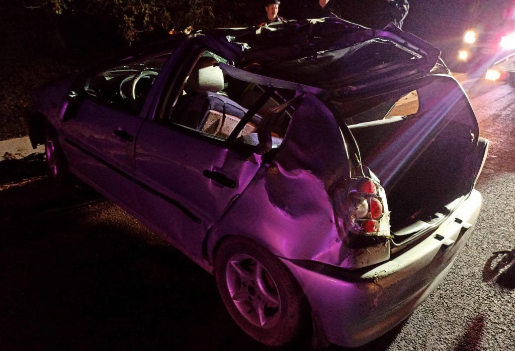 /FOTO/ Accident violent în raionul Fălești. O femeie a ajuns la spital