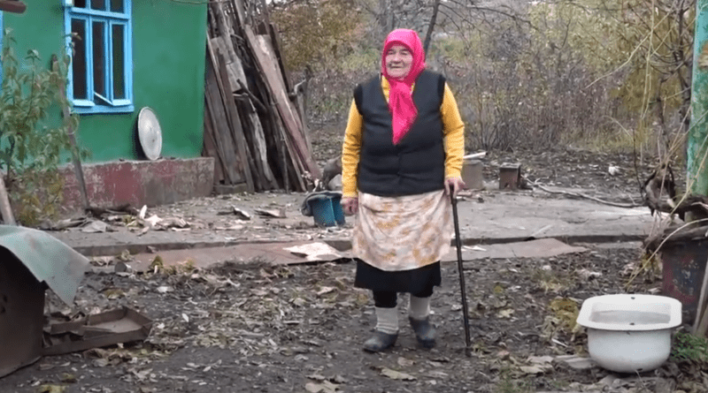 /VIDEO/ A trecut prin război, foamete și comunism. Descoperă povestea mătușii Anastasia în vârstă de 86 ani din raionul Glodeni