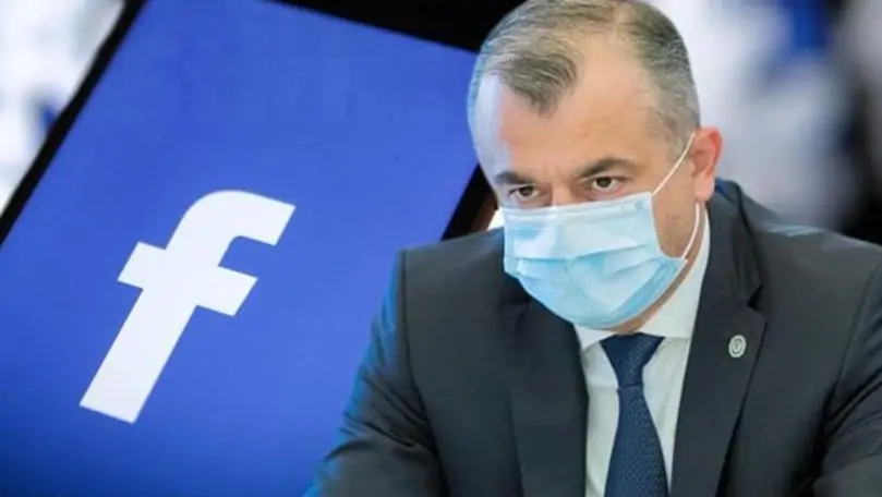 Ion Chicu își blochează pagina de Facebook și trece pe Telegram