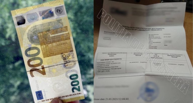 A vrut să scape de izolare și a prezentat la frontiera din Criva un test COVID-19 falsificat. Acum este cercetat penal