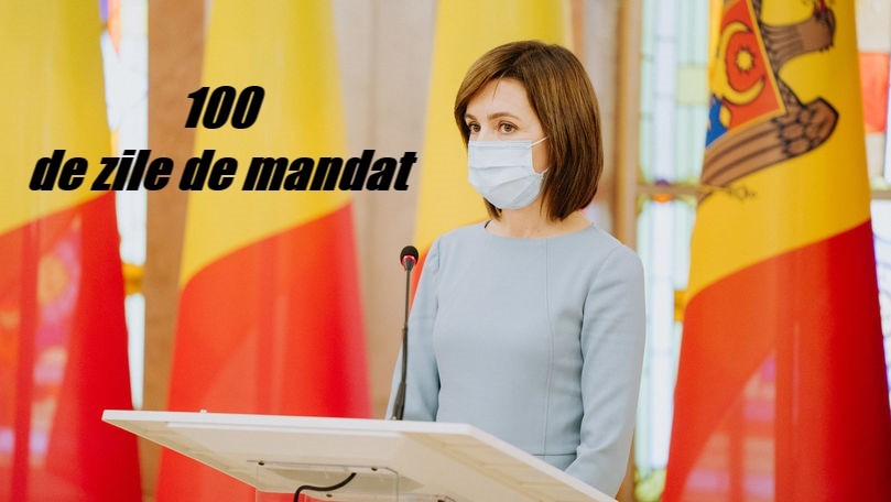 Maia Sandu și-a prezentat raportul de activitate pentru primele o sută de zile de mandat