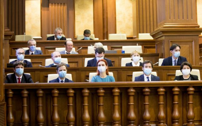 Parlamentul Republicii Moldova a votat învestirea Guvernului Gavrilița