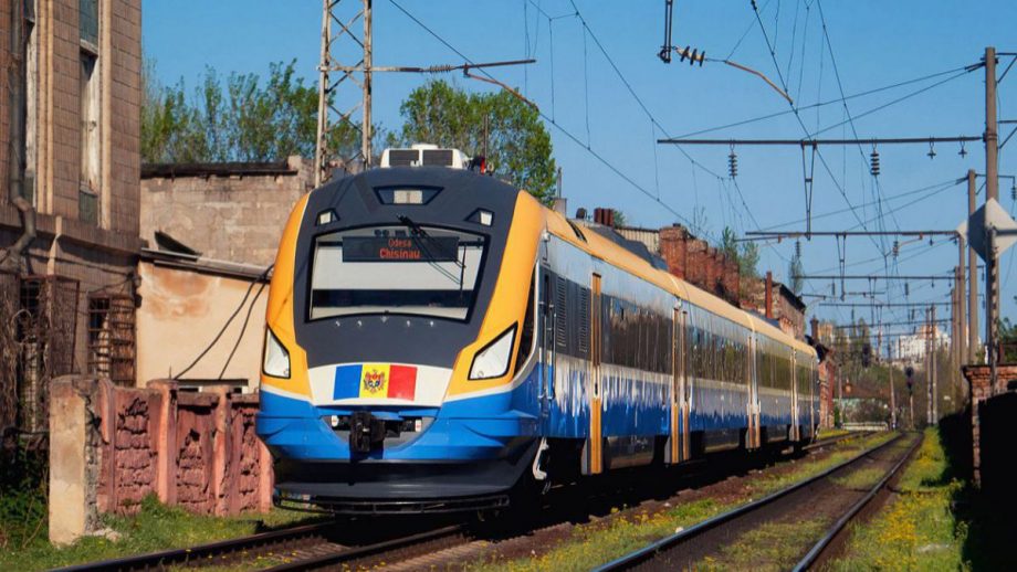 Trenul de pe ruta Odesa-Chișinău-Odesa își reia activitatea din 28 august