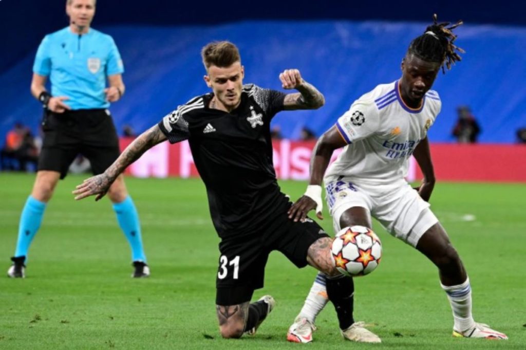 O nouă performanță pentru fotbalul moldovenesc. Sheriff Tiraspol a învins legendara echipă Real Madrid
