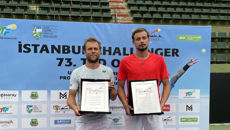Radu Albot și Alexandr Cozbinov au câștigat turneul de tenis Istanbul Challenger
