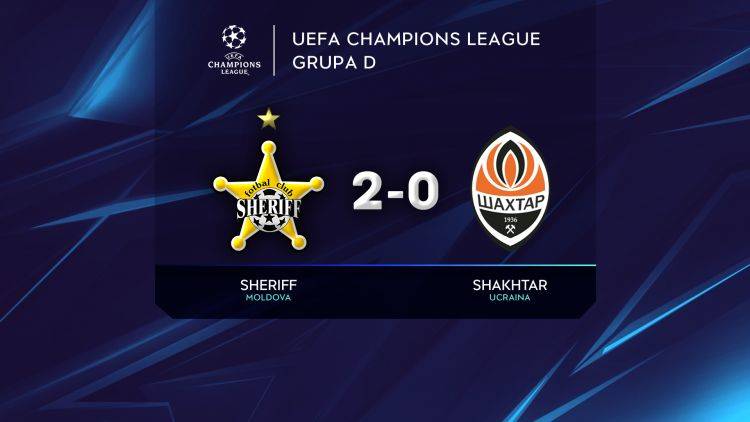 Sheriff Tiraspol a debutat cu victorie în grupele Champions League
