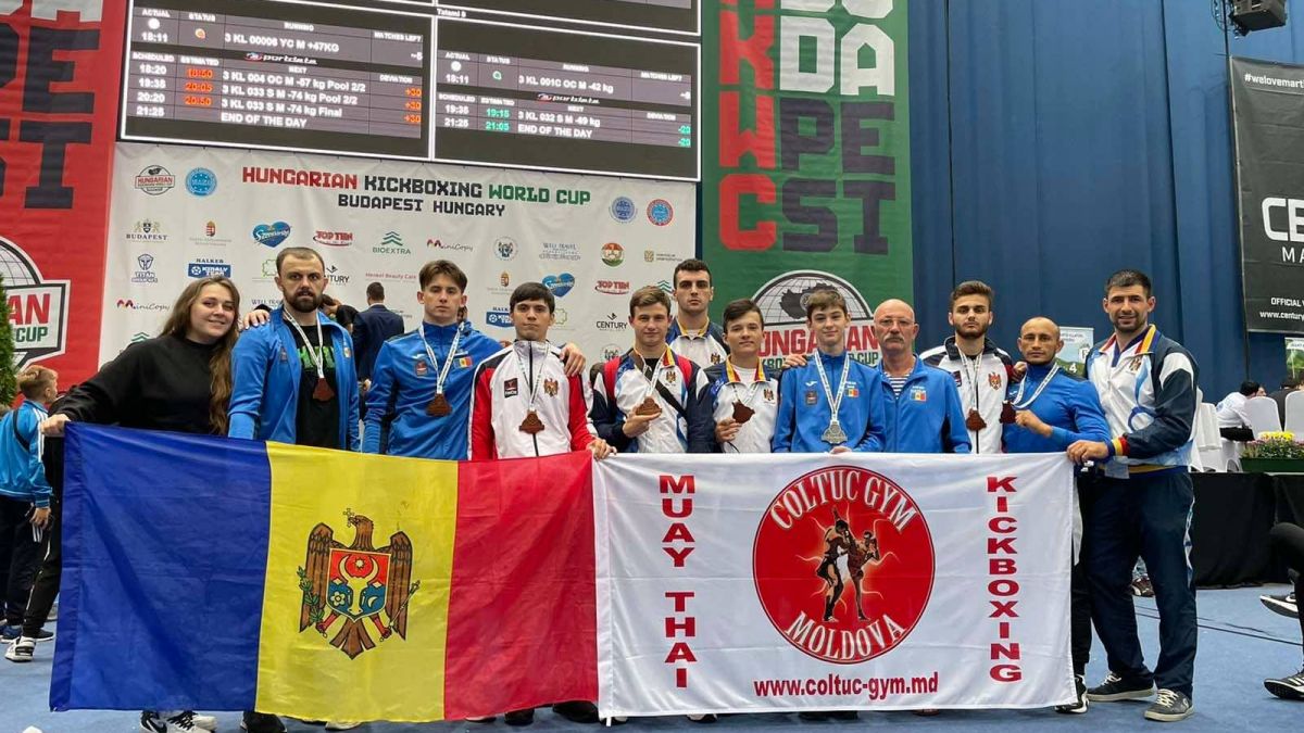Sportivii moldoveni au cucerit 39 de medalii la Cupa Mondială de Kickboxing
