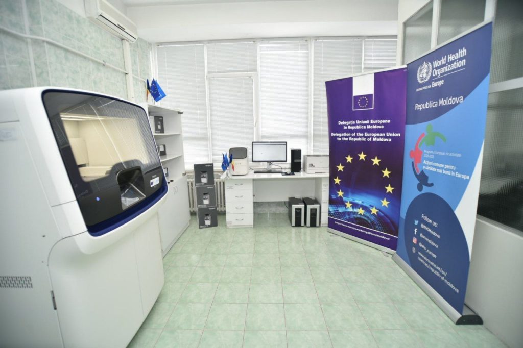 Republica Moldova dispune de cel mai performant echipament de laborator din lume pentru identificarea mutațiilor COVID-19