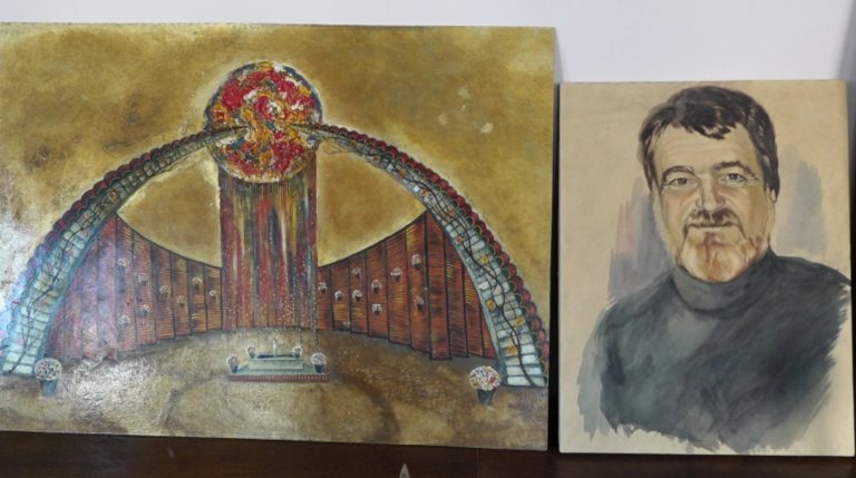/VIDEO/ Expoziție în memoria pictorului Ion Puiu, organizată la Bălți