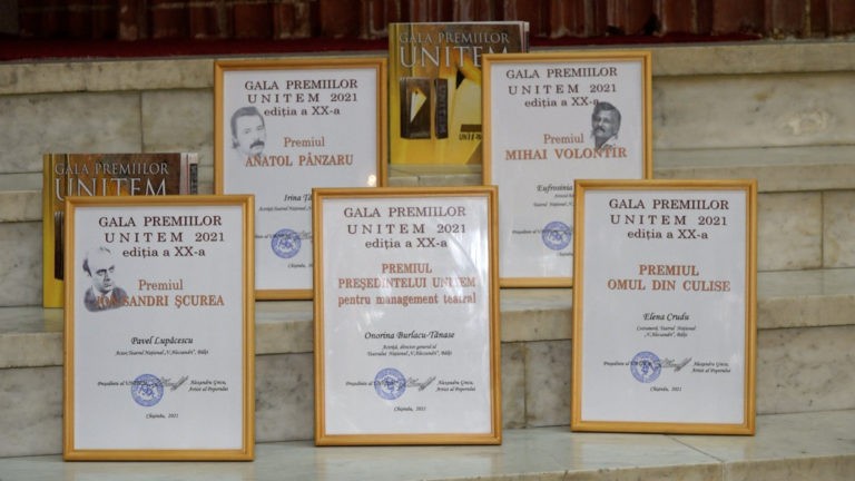 /VIDEO/ Actorii Teatrului Național din Bălți premiați la Gala UNITEM