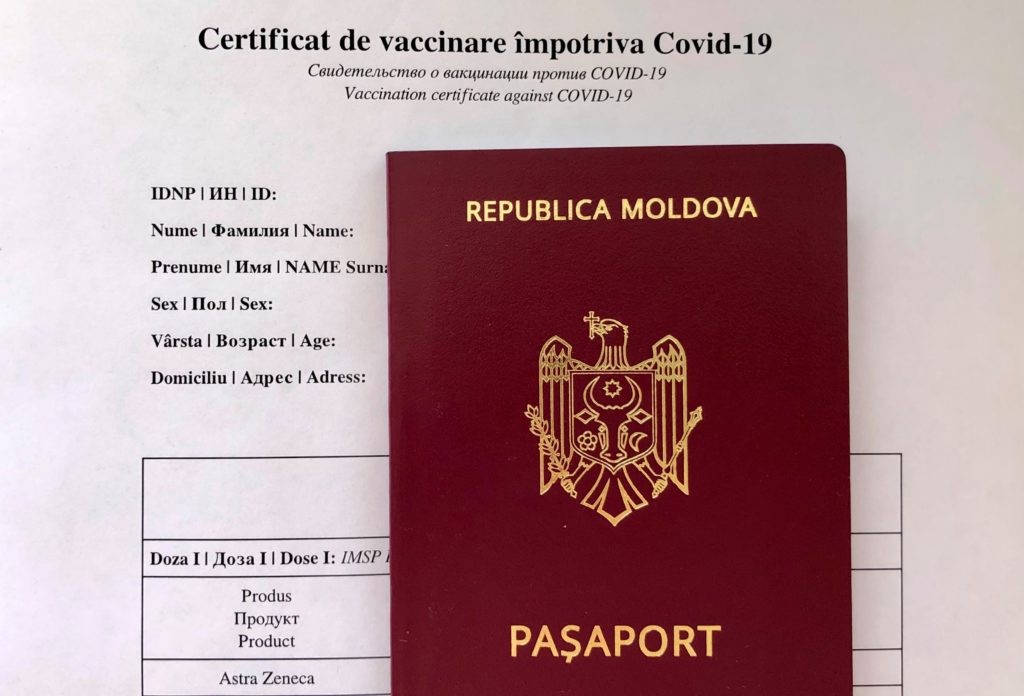 Certificatele de vaccinare din Republica Moldova vor fi recunoscute în Israel