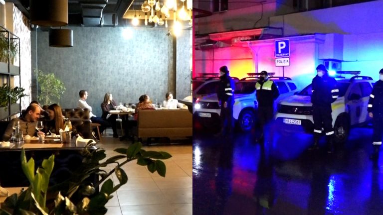 /VIDEO/ Administratorii și clienții localurilor din Bălți, amendați pentru nerespectarea măsurilor anti-COVID-19