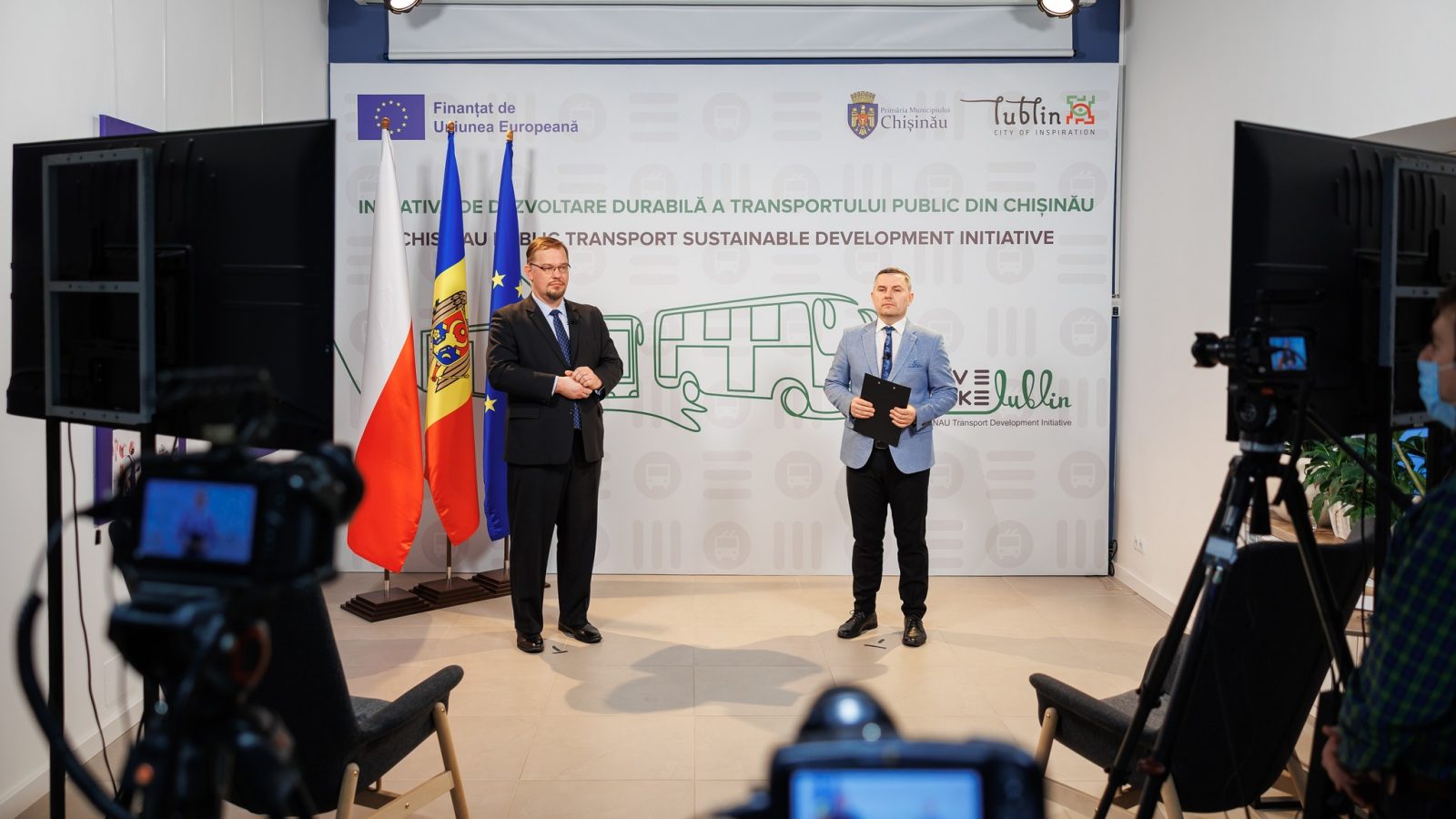 UE a lansat un nou proiect de dezvoltare durabilă a transportului public în Chișinău