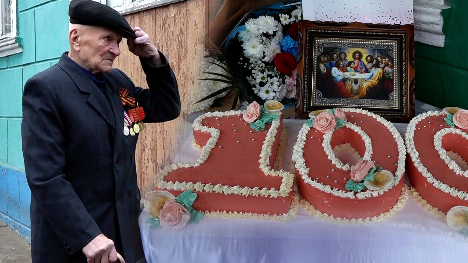 /VIDEO/ Un veteran din raionul Dondușeni a împlinit 100 de ani. Unde a întâlnit și a petrecut războiul Vasile Rusu