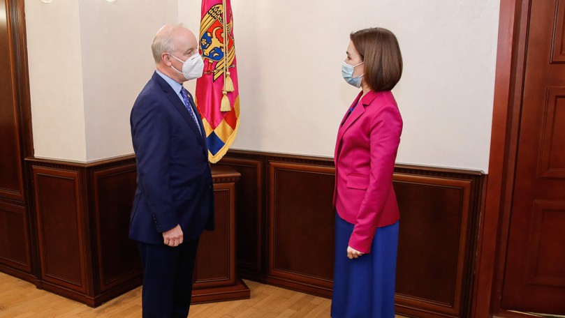 Ambasadorul SUA, Kent Logsdon s-a întâlnit cu președintele Maia Sandu