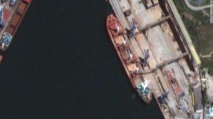 Imagini din satelit. Rușii ar fi furat cerealele Ucrainei, în portul Sevastopol