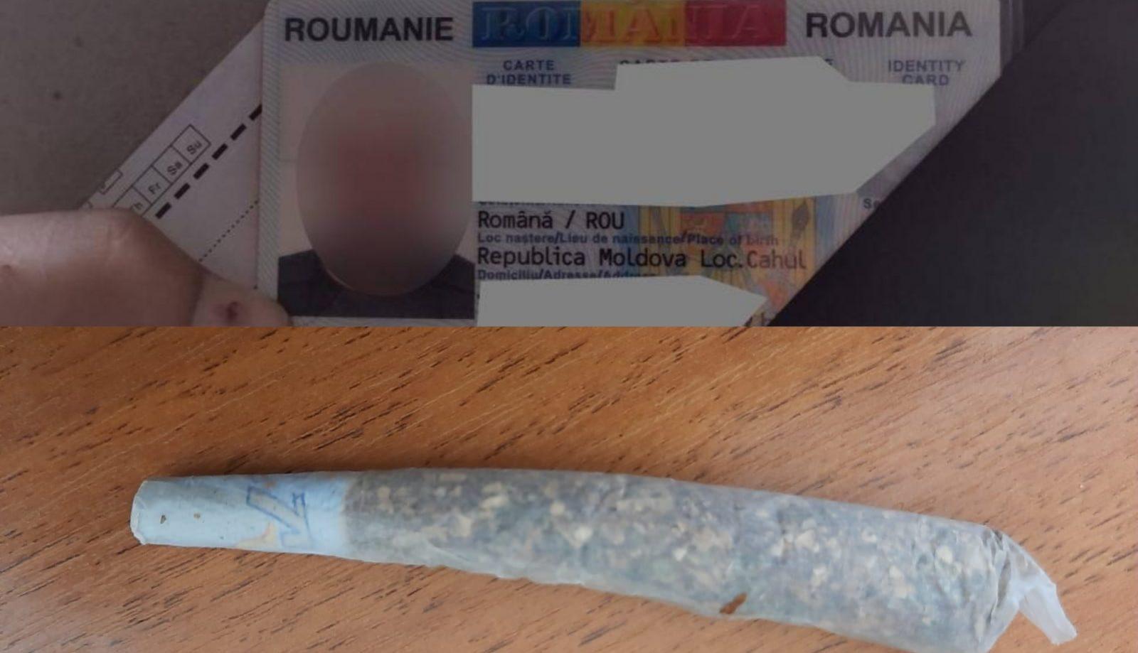 /FOTO/ Au vrut să ajungă în Germania cu buletin fals și cu un pachețel de canabis. Doi bărbați, reținuți