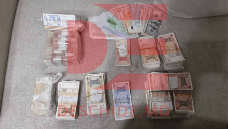 Zeci de mii de euro și jumătate de milion de lei. Ce au găsit procurorii la Dodon acasă