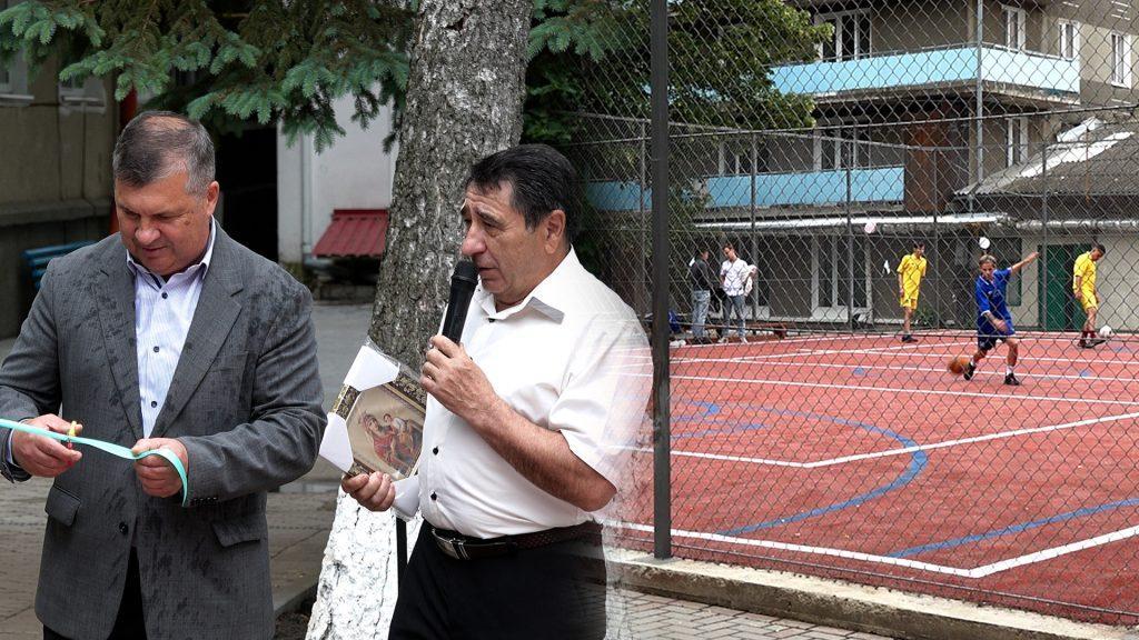 /VIDEO/ La universitatea din Bălți a fost amenajat un teren sportiv multifuncțional
