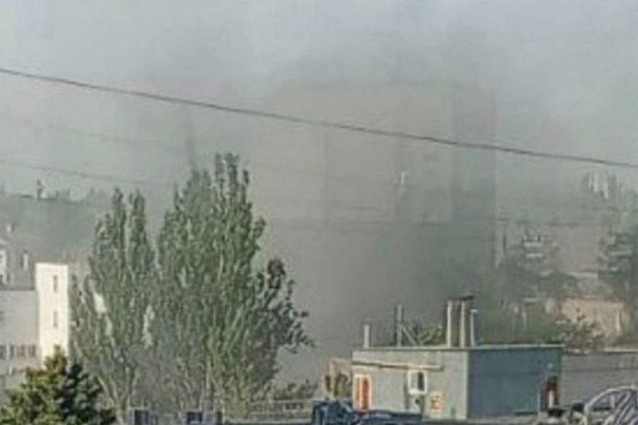 В центре Мелитополя произошел мощный взрыв