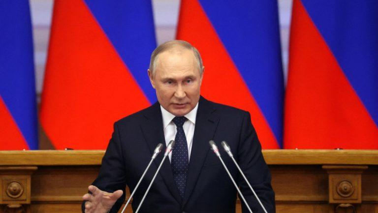 Putin, într-un mesaj de felicitare pentru 9 mai: „La fel ca în 1945, victoria va fi a noastră”