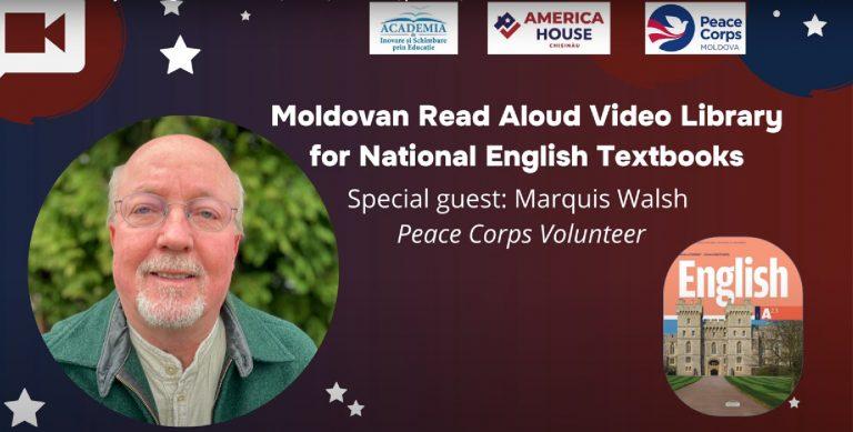 Ambasada SUA în Republica Moldova lansează proiectul „Moldovan Read Aloud Library for the New National English Curriculum”, resurse audio și video pentru elevi și profesori