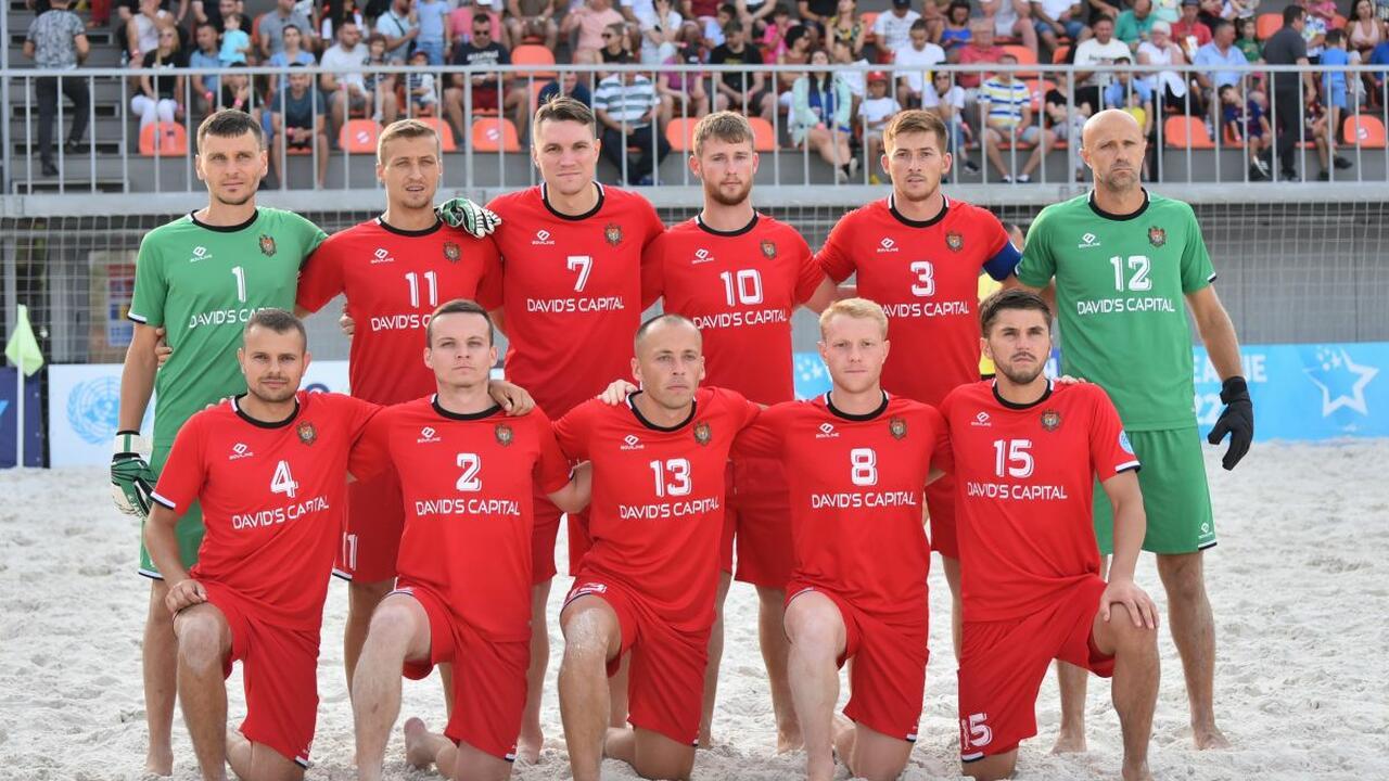 Naționala Moldovei la fotbal pe plajă va juca în finala Campionatului European