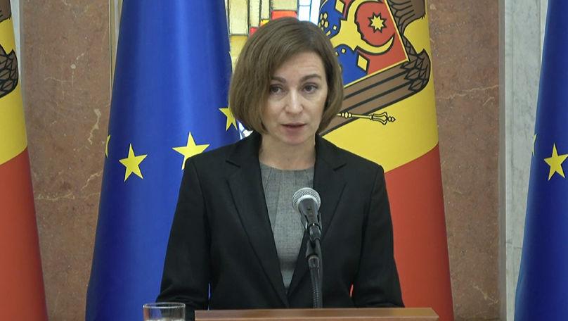 Maia Sandu despre riscurile care vizează Republica Moldova