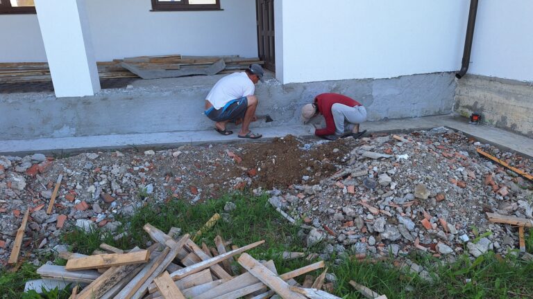 Centrul Pastoral Social din Dondușeni, aflat în construcție, finanțat pentru promovarea educației și tradiției românești