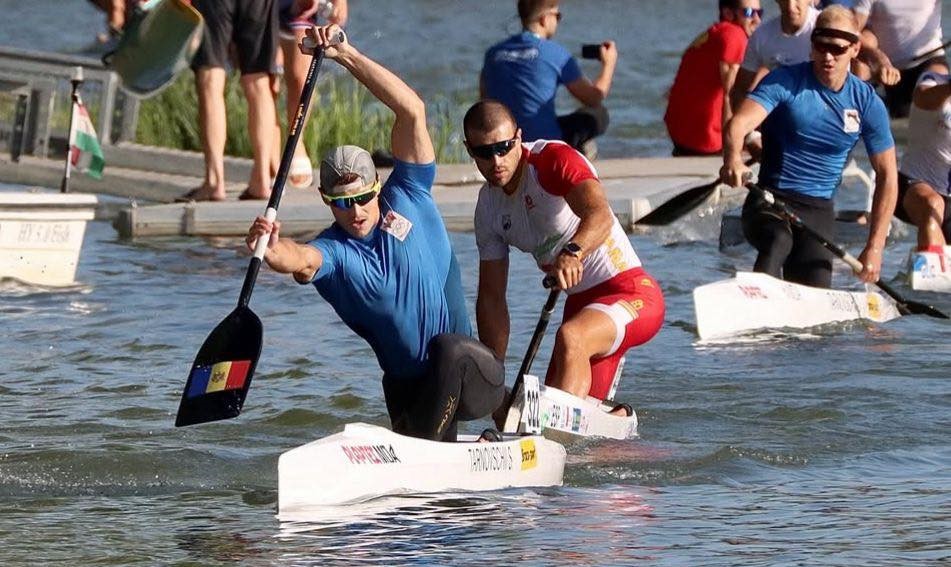 Serghei Tarnovschi pe podium la Campionatele Mondiale de canoe marathon din Gyor, Ungaria