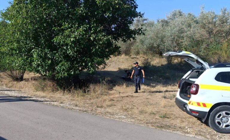 Motocicletă accidentată pe traseul Ivanovca–Cățăleni, Hîncești