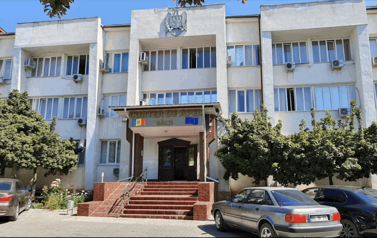 Sediul Curții de Apel Nord din Bălți, unde a fost finalizat procesul de evaluare a integrității judecătorilor.