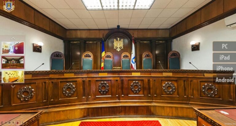 Curtea Constituțională a Republicii Moldova, unde magistrații decid validarea alegerilor parlamentare din 28 septembrie 2025.