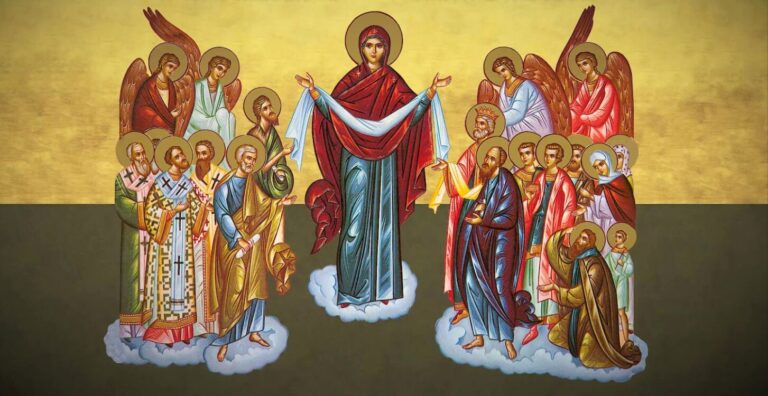Credincioși ortodocși de stil vechi sărbătoresc Acoperământul Maicii Domnului, o sărbătoare a protecției și rugăciunii Fecioarei Maria