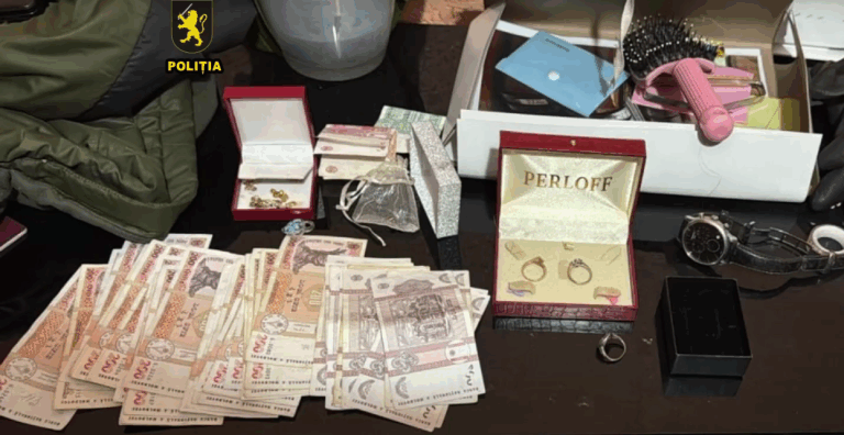 Polițiștii din nordul țării efectuează percheziții la domiciliile suspecților din cazul furtului din raionul Ungheni.