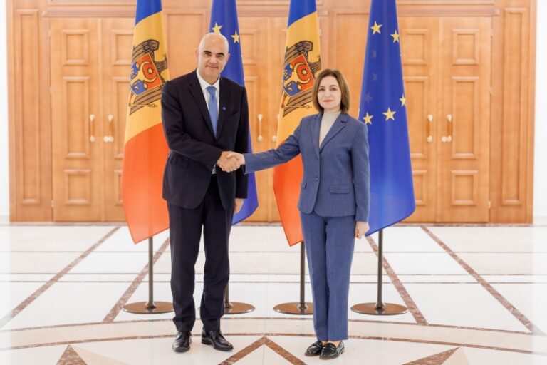 Maia Sandu în întrevedere cu Secretarul General al Consiliului Europei despre prioritățile Președinției moldovenești