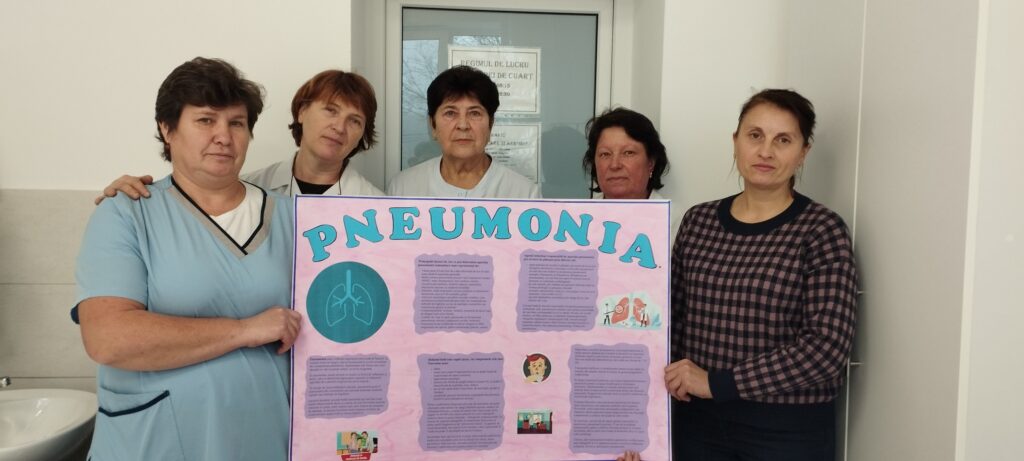 Campanie de informare de Ziua mondială de luptă împotriva pneumoniei – „Fiecare respirație contează”