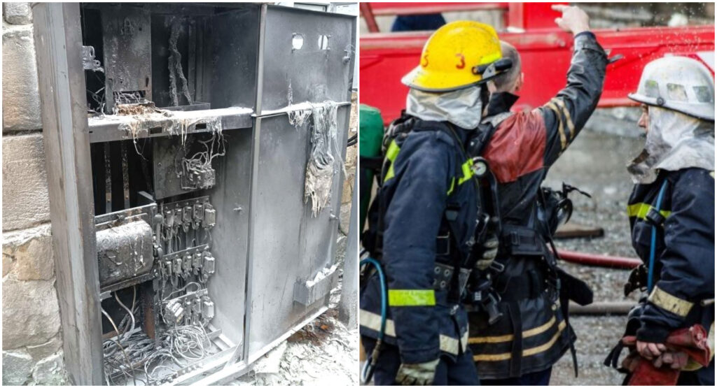 Pompierii IGSU intervin la incendiul izbucnit la Liceul Dante Alighieri din Chișinău