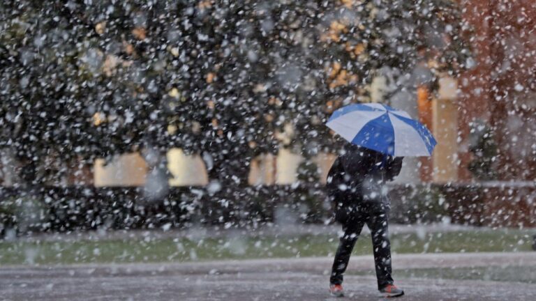 Hartă meteo cu Cod galben de scădere a temperaturii