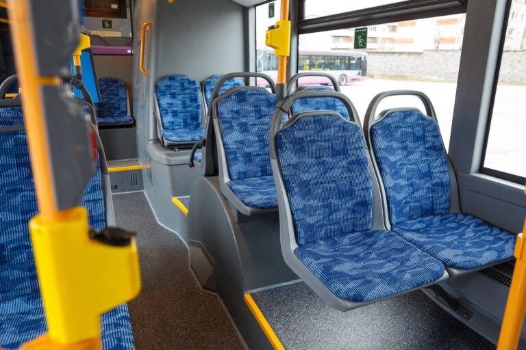 Autobuz din municipiul Bălți pe traseu urban