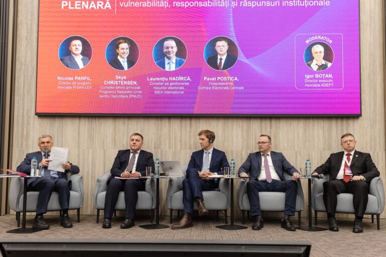 Experți și reprezentanți ai autorităților discută riscurile electorale la Forumul electoral 2026