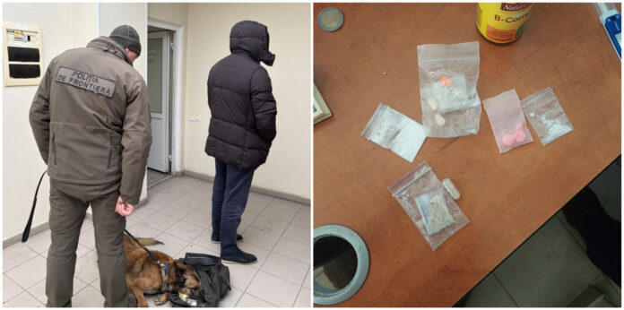 Droguri de tip cocaină și MDMA au fost depistate la PTF „Criva”, ascunse în geanta unui pasager. Substanțele au fost găsite cu ajutorul echipelor canine.