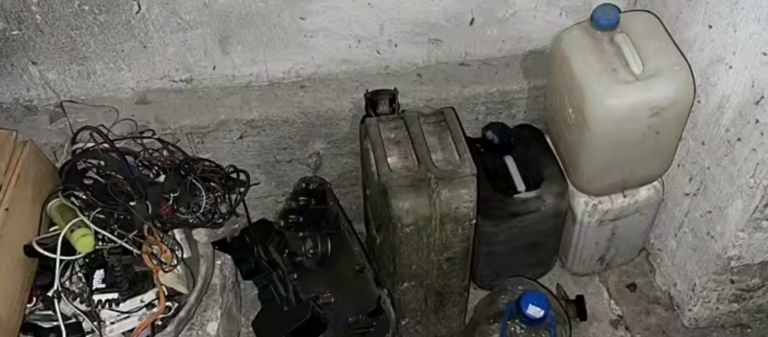 Un tânăr de 25 de ani a fost reținut de polițiștii din Telenești pentru furt de motorină din camioane